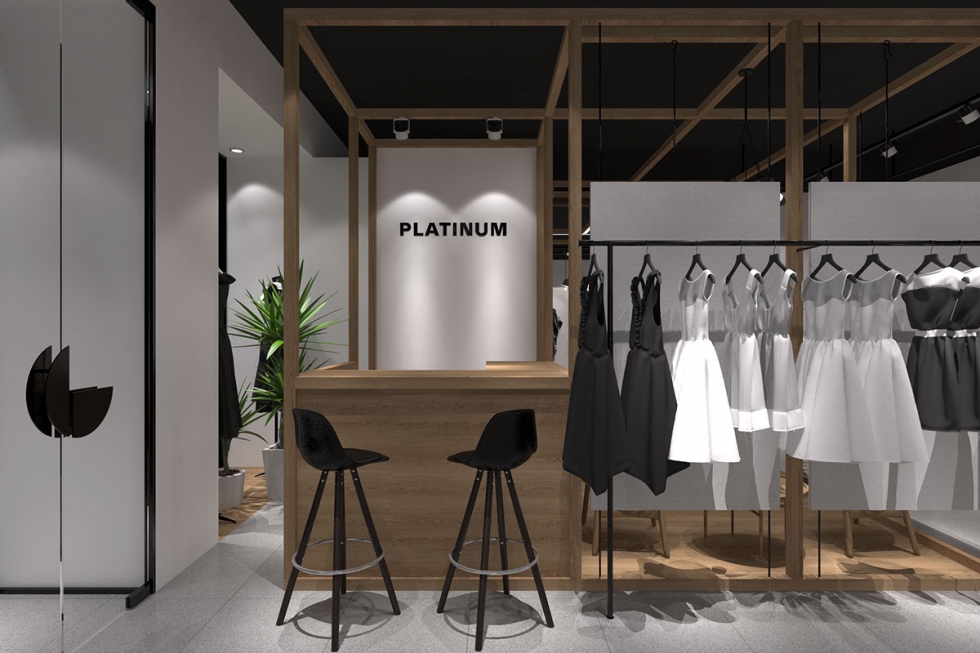 Thiết kế showroom thời trang nữ cao cấp cực sành điệu