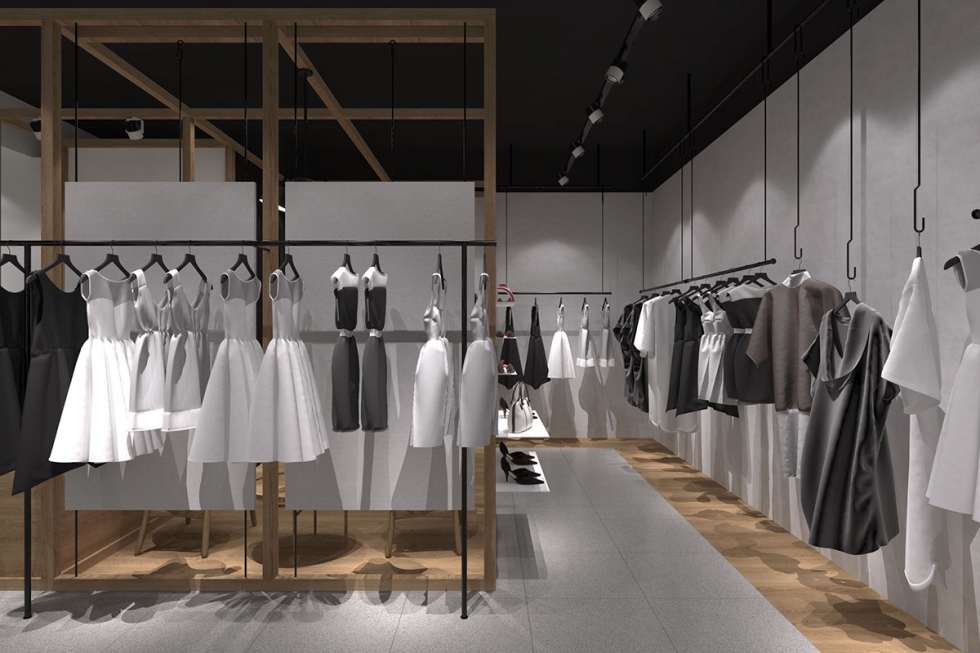 Thiết kế showroom thời trang nữ cao cấp cực sành điệu