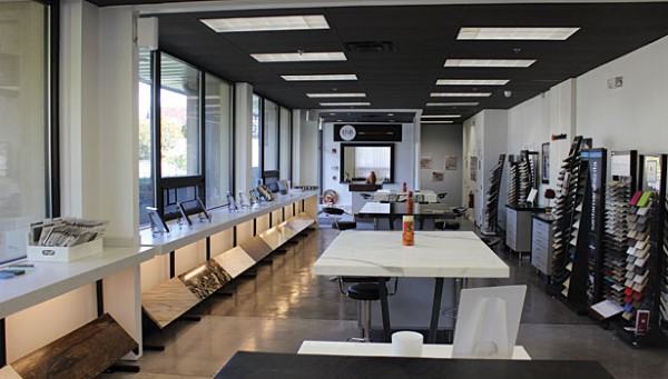 Thiết kế nội thất showroom trưng bày gạch ốp lát cực đẹp