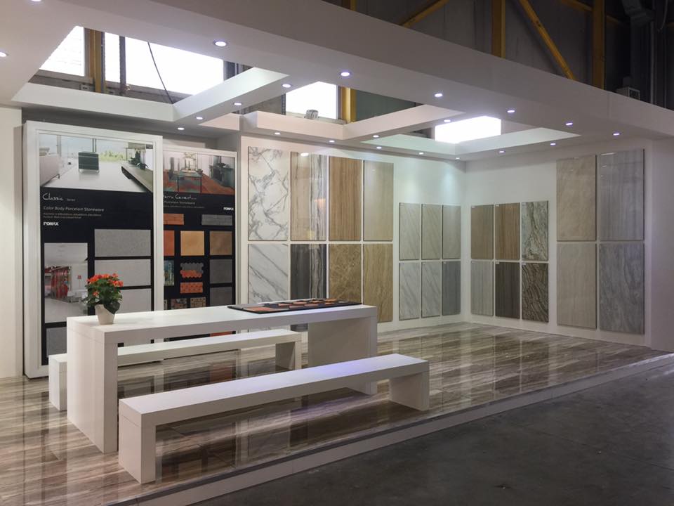 Thiết kế nội thất showroom trưng bày gạch ốp lát cực đẹp