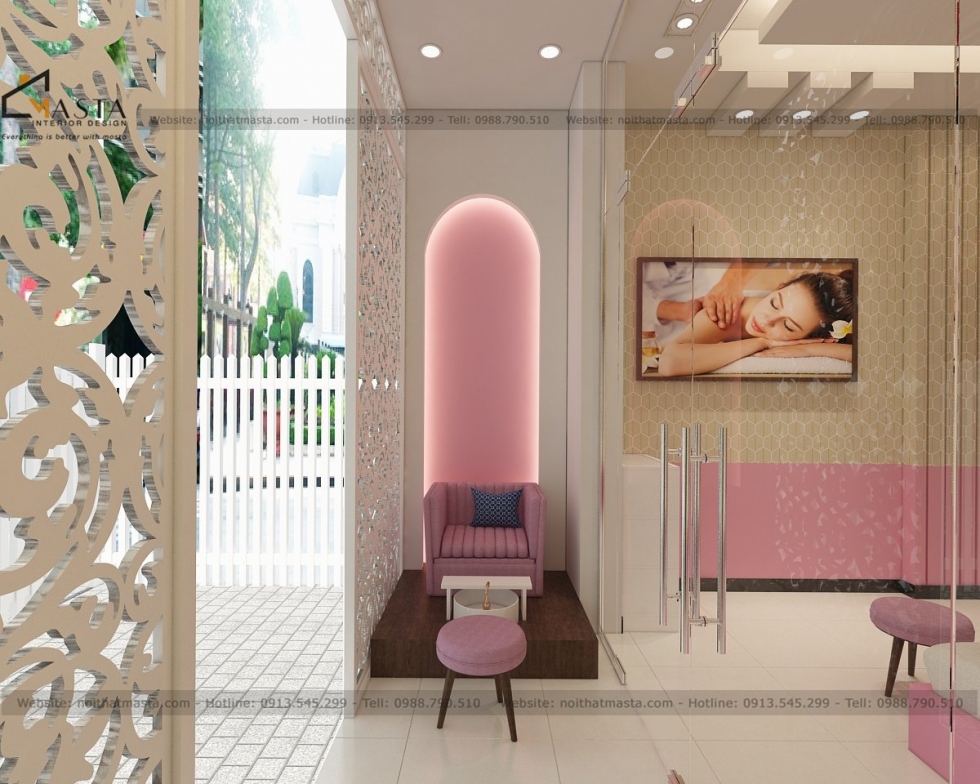 Thiết kế nội thất Spa - Bạc Liêu