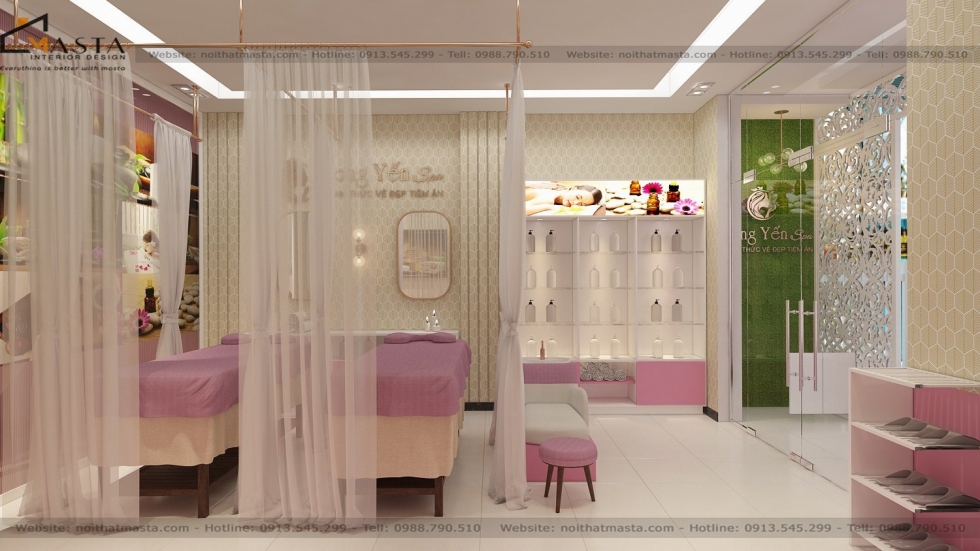 Thiết kế nội thất Spa - Bạc Liêu