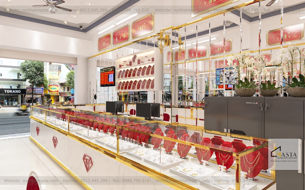  Thiết kế tủ trưng bày hiện đại, sang trọng