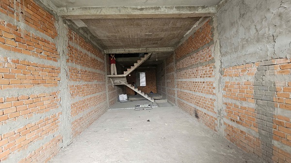 Hiện trạng trước khi thiết kế tiệm vàng bạc Mây Cát Tường, Đồng Tháp