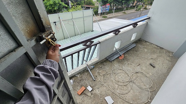 Hiện trạng trước khi thiết kế tiệm vàng bạc Mây Cát Tường, Đồng Tháp