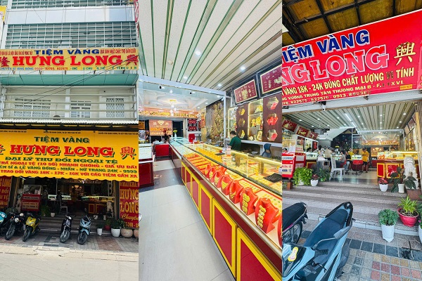 Hiện trạng trước khi thiết kế tiệm vàng Hưng Long, Vĩnh Long