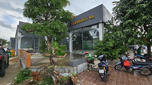 Hiện trạng trước khi thiết kế tiệm vàng Hữu Trí