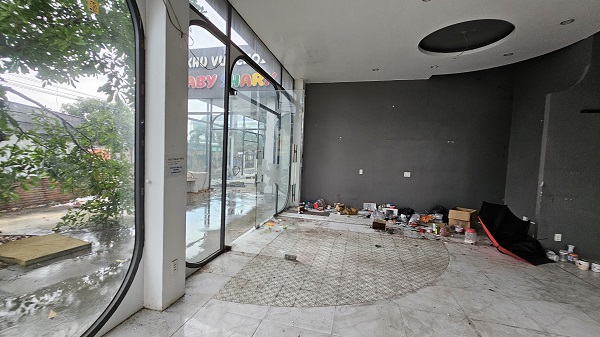 Hiện trạng trước khi thiết kế tiệm vàng Hữu Trí