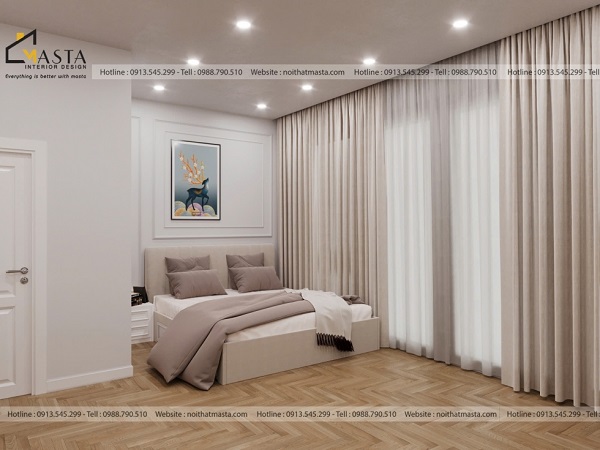 Khu vực phòng ngủ của tiệm vàng Kim Tài  kết hợp nhà ở