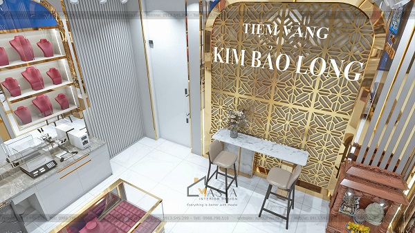 Trang bị bàn ghế để khách hàng ngồi nghỉ chân khi mua sắm