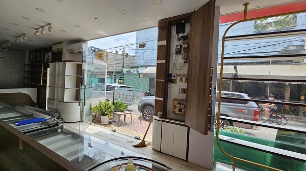 Hiện trạng trước khi thiết kế tiệm vàng Kim Mai