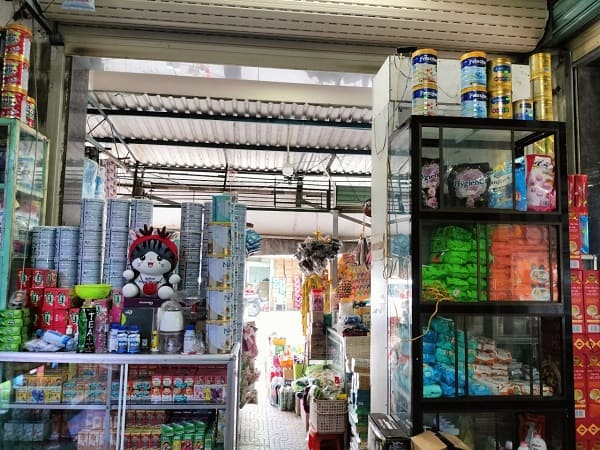 Hiện trạng trước khi thiết kế tiệm vàng Kim Mạnh Hùng