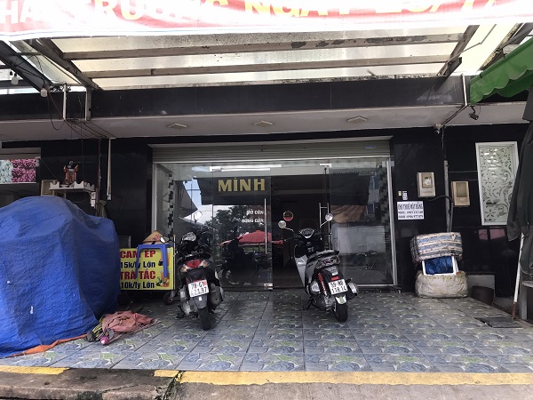 Hiện trạng trước khi thiết kế tiệm vàng Kim Tài