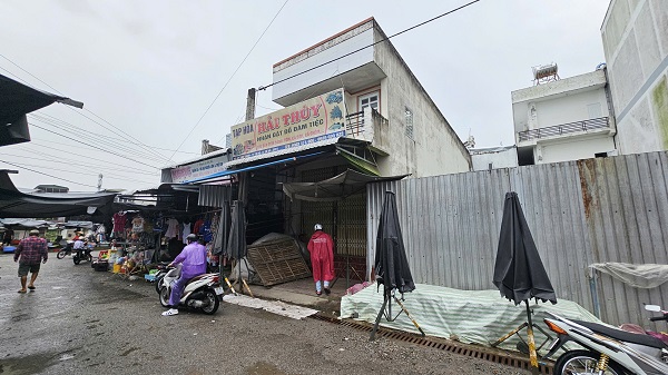 Hiện trạng trước khi thiết kế tiệm vàng Kim Thanh, Cần Thơ