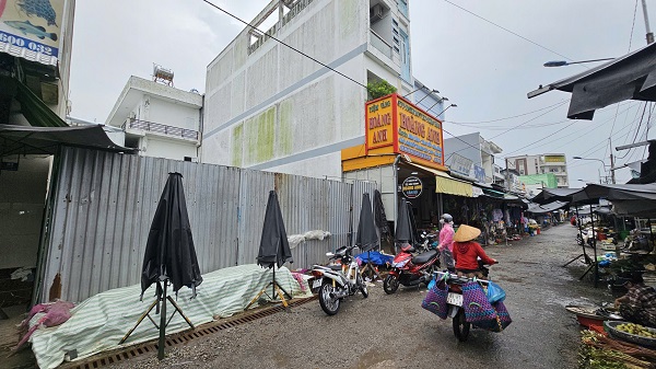Hiện trạng trước khi thiết kế tiệm vàng Kim Thanh, Cần Thơ