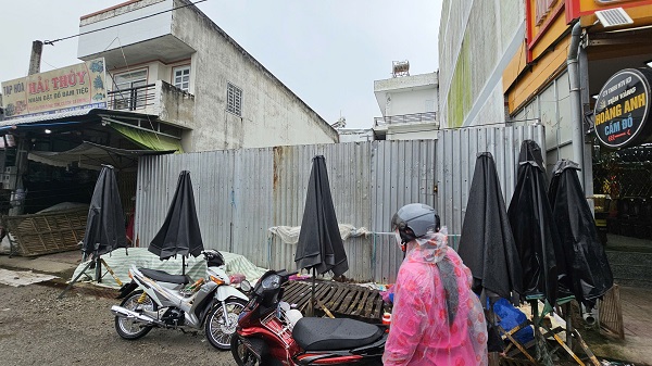 Hiện trạng trước khi thiết kế tiệm vàng Kim Thanh, Cần Thơ