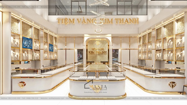 Bố trí hệ tủ chữ L ở hai bên kèm tủ chữ U ở giữa trung tâm