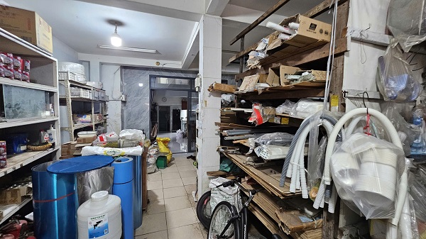 Hiện trạng trước khi thiết kế tiệm vàng Mai Kim Ngân, Cần Giờ