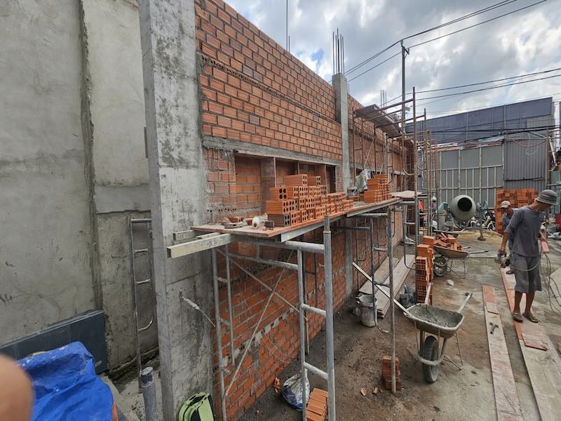Hiện trạng trước khi thiết kế tiệm vàng Quốc Bảo Tuấn, Đồng Nai