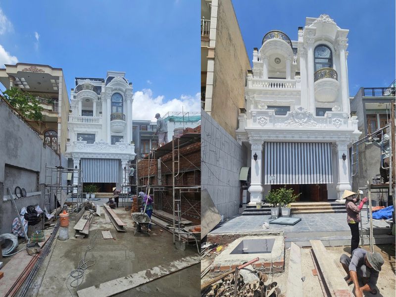 Hiện trạng trước khi thiết kế tiệm vàng Quốc Bảo Tuấn, Đồng Nai