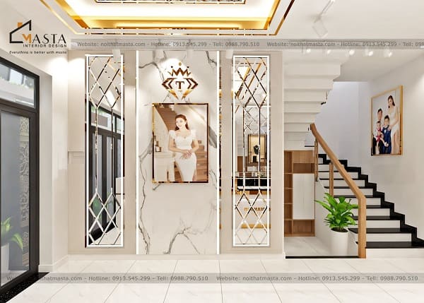 Thiết kế tiệm vàng Thi Diamond, Q12 theo phong cách hiện đại 
