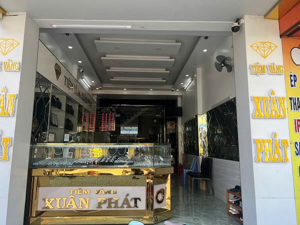 Hiện trạng trước khi thiết kế tiệm vàng Xuân Phát, Vĩnh Long