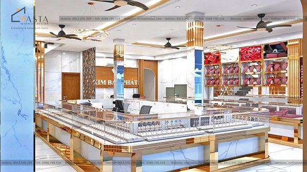 Tủ chữ U phù hợp với không gian rộng rãi