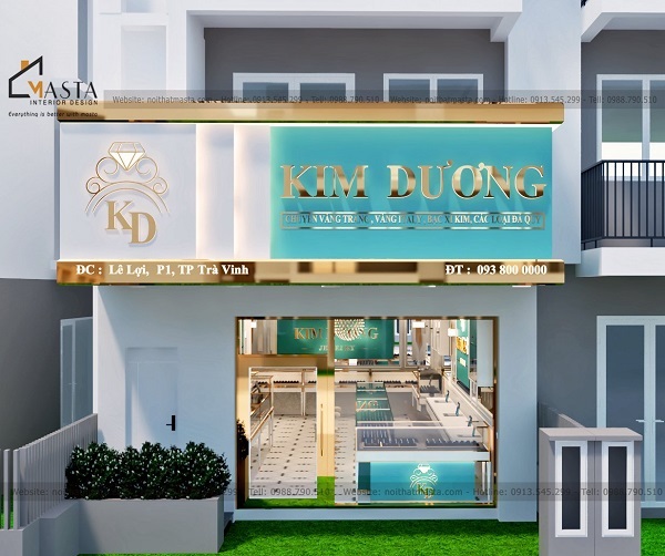 Mặt tiền đường lớn thường thu hút khách hàng đến nhiều hơn