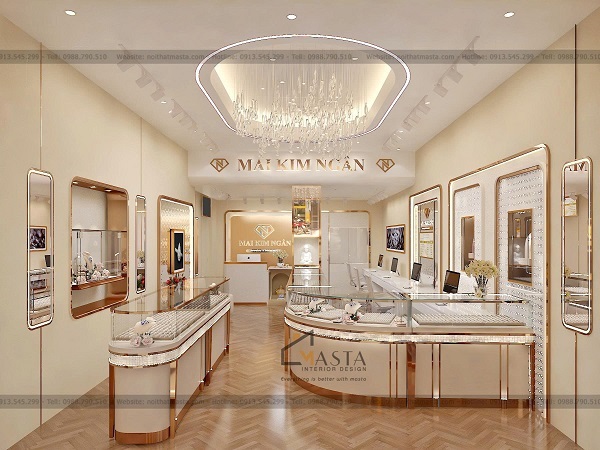Cách lựa chọn loại đèn phù hợp với từng không gian showroom